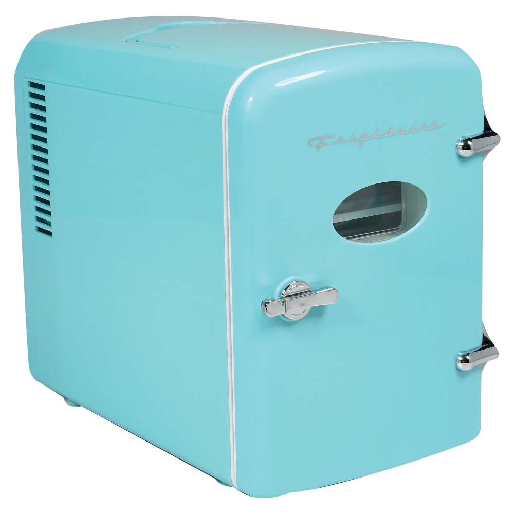 Frigidaire® 9-Can 48-Watt Portable Retro Mini Refrigerator, Blue,