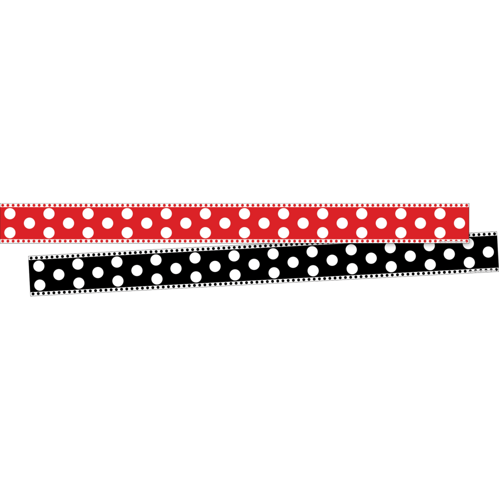 Barker Creek Double-Sided Straight-Edge Border Strips, 3" x