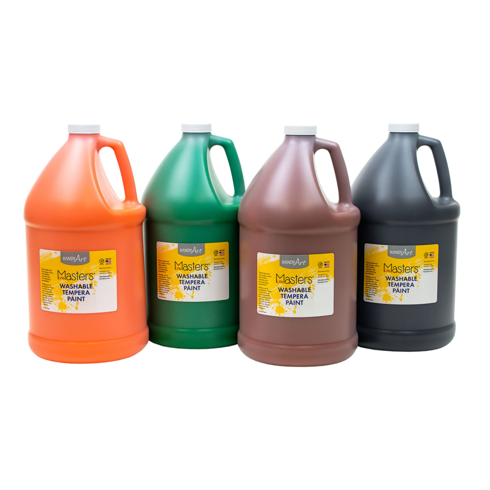 Handy Art Little Masters Washable Tempera Paint Kit,