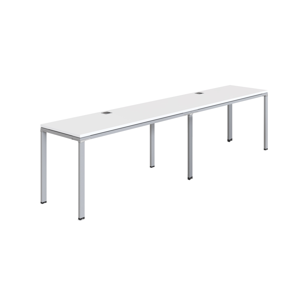 Boss Office Products Simple System Workstation Double Desks,
