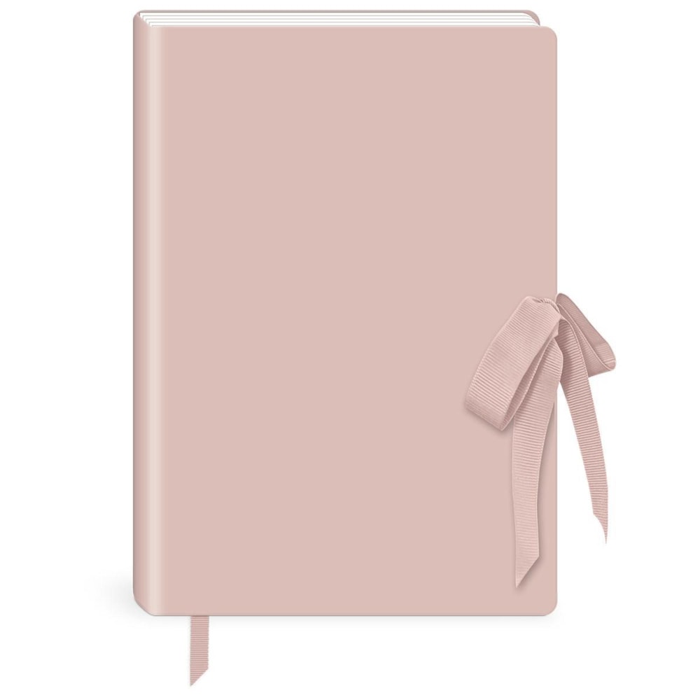 Lady Jayne Vegan Leather Softcover Journal With Grosgrain