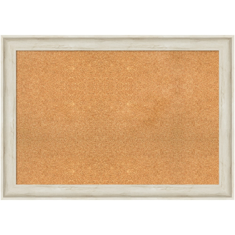 Amanti Art Non-Magnetic Cork Bulletin Board, 41" x