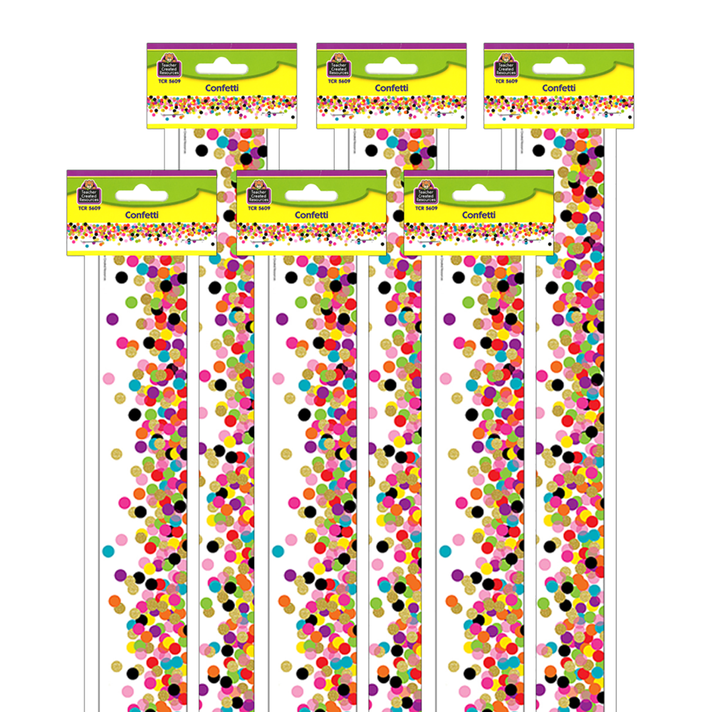 Teacher Created Resources Straight Border Trim, 3&#x27;&#x27; x