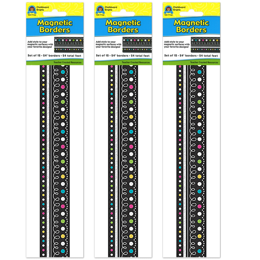Teacher Created Resources Magnetic Borders, 24" x