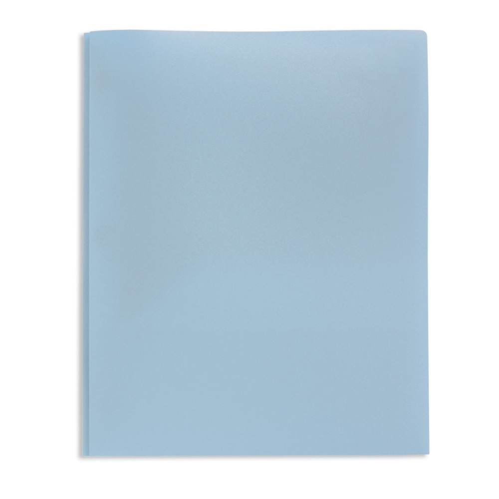 Office Depot® 2-Pocket School-Grade Poly Folder With Prongs,