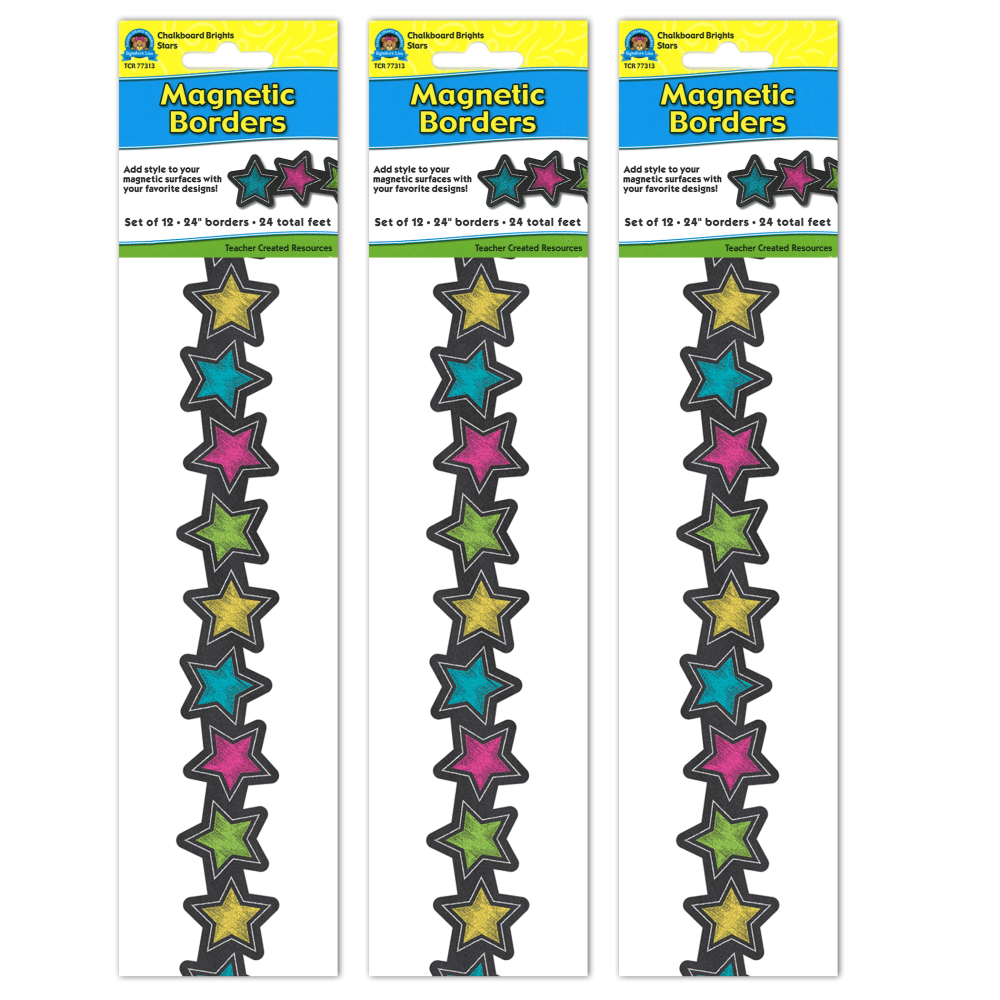 Teacher Created Resources Magnetic Borders, 24" x