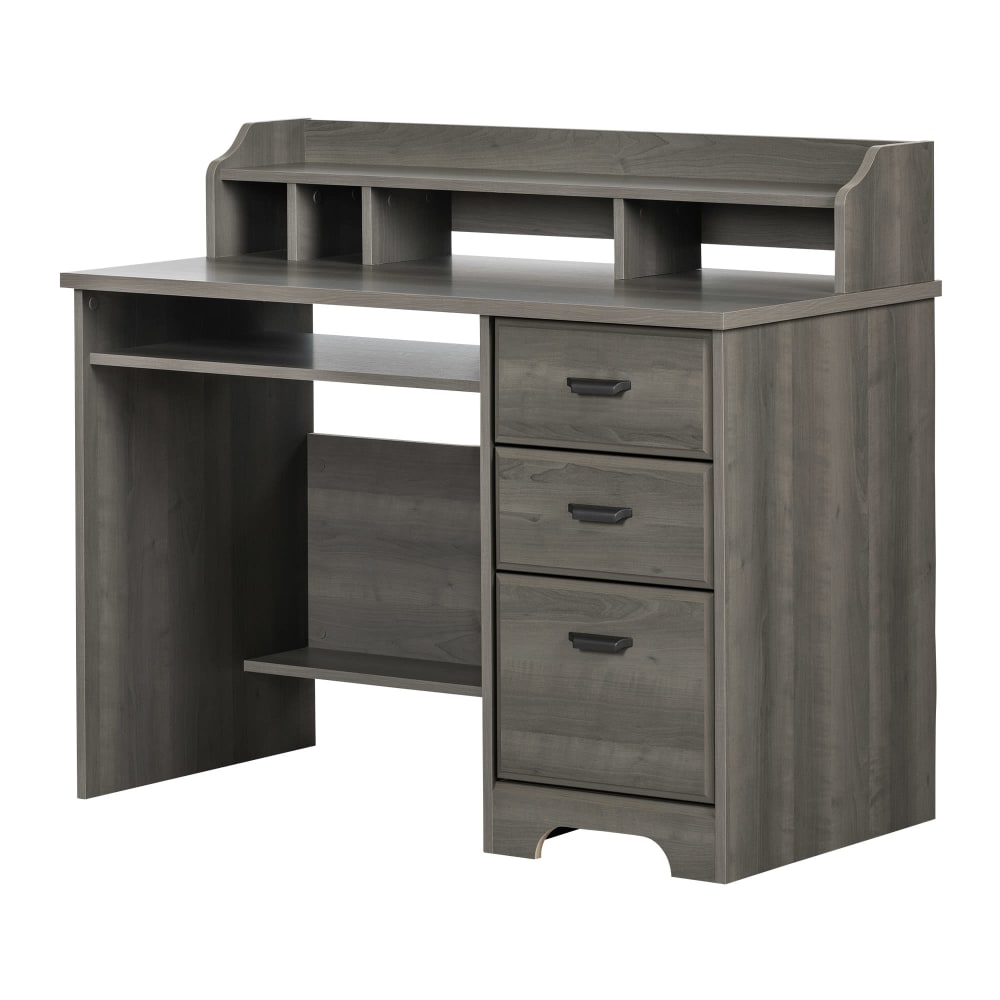 South Shore Versa 45"W Computer Desk With Hutch,