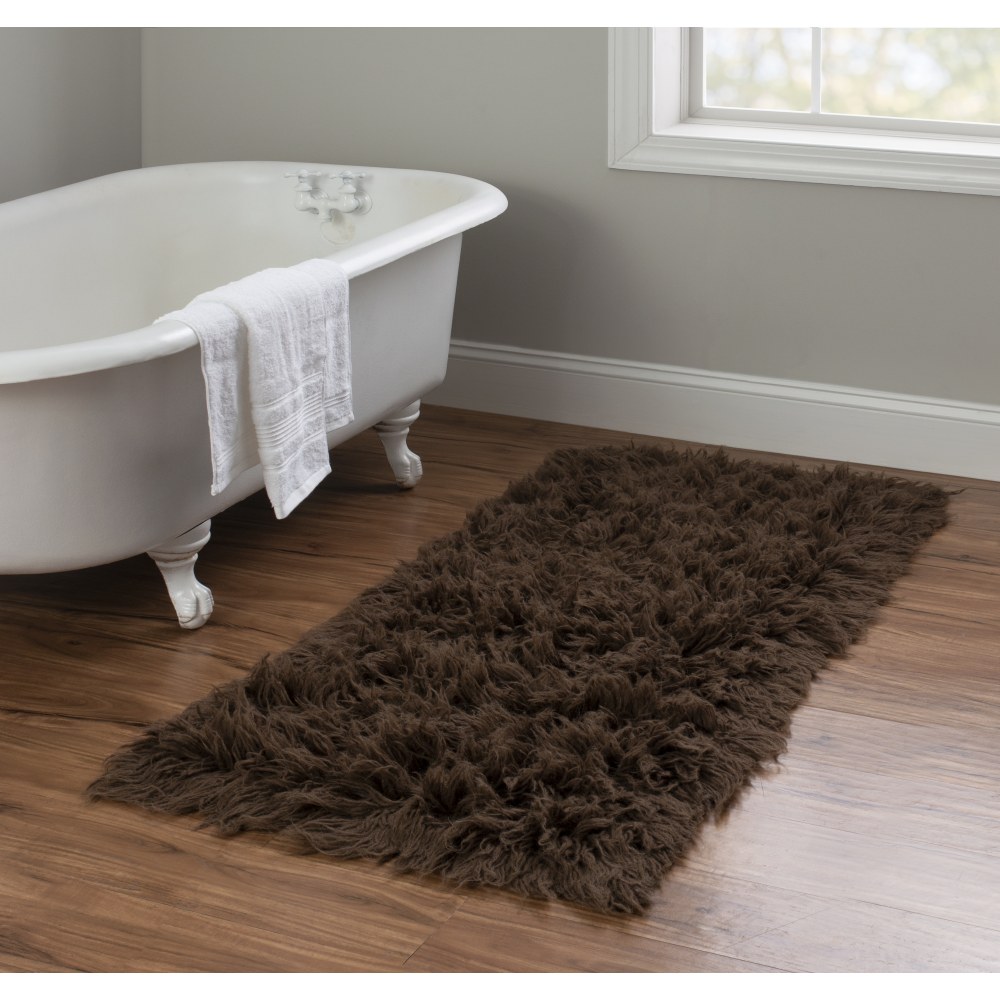Linon Flokati Area Rug, 29" x 52", Morrigan