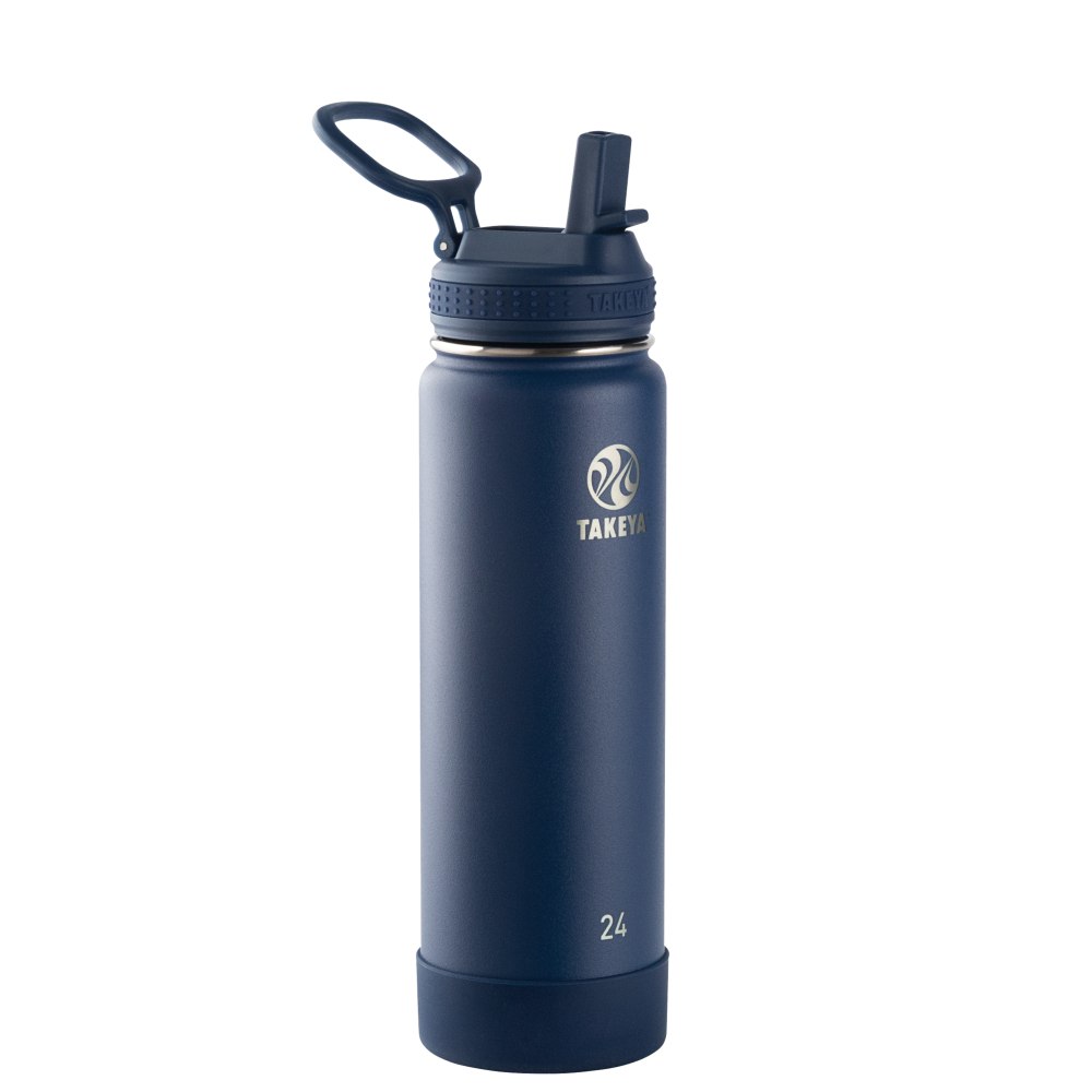 Takeya Actives Insulated Reusable Stainless Steel Water Bottle