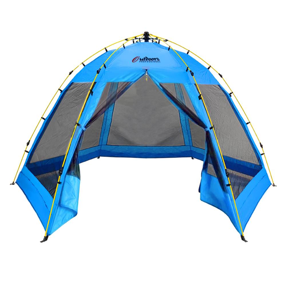 Outdoors Professional Beach Palace Pop-Up Gazebo, 77”H x
