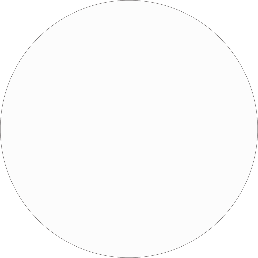 Tape Logic® Removable Inventory Labels, DL1389CL, Round, 1",
