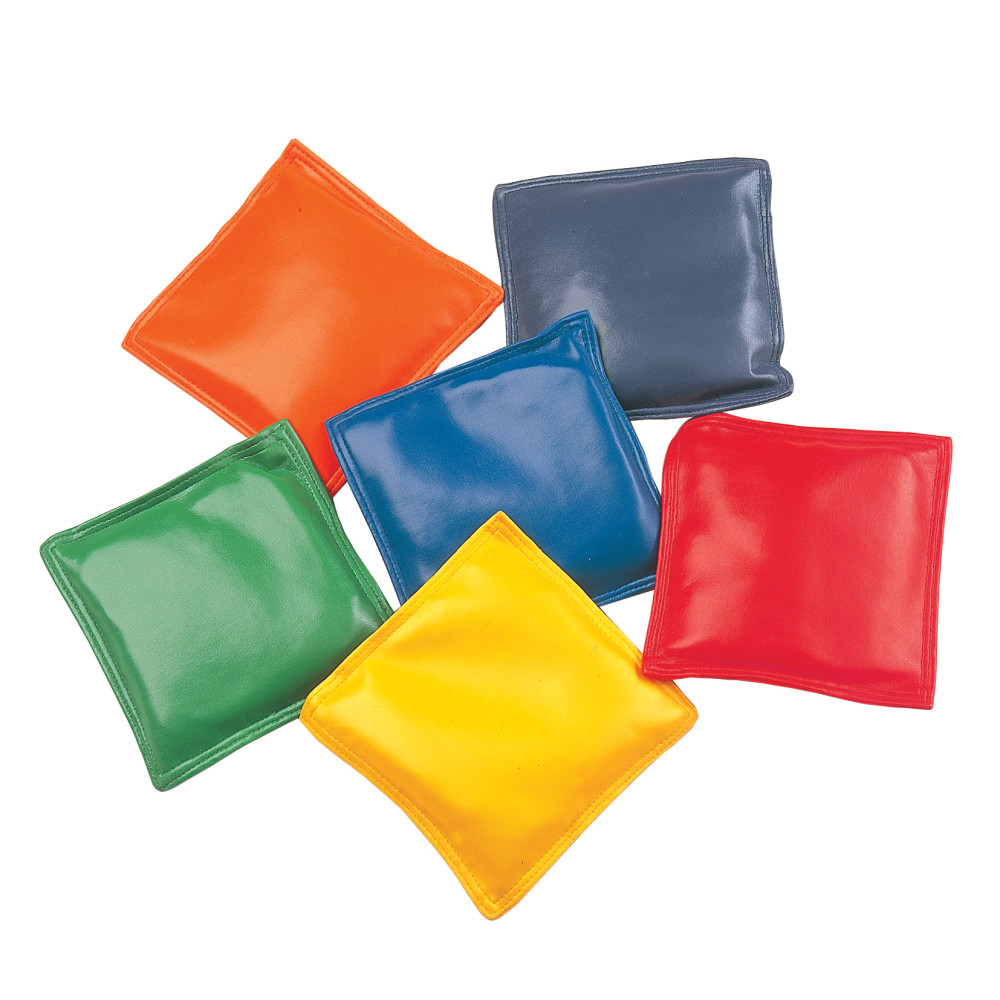 Champion Sports Bean Bags, 4" x 4", Pack
