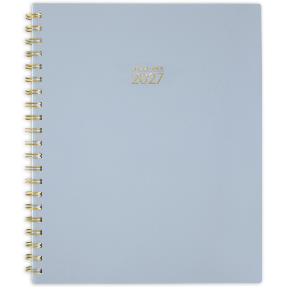 AT-A-GLANCE® Harmony 2027 Weekly Monthly Planner, Ice Blue,
