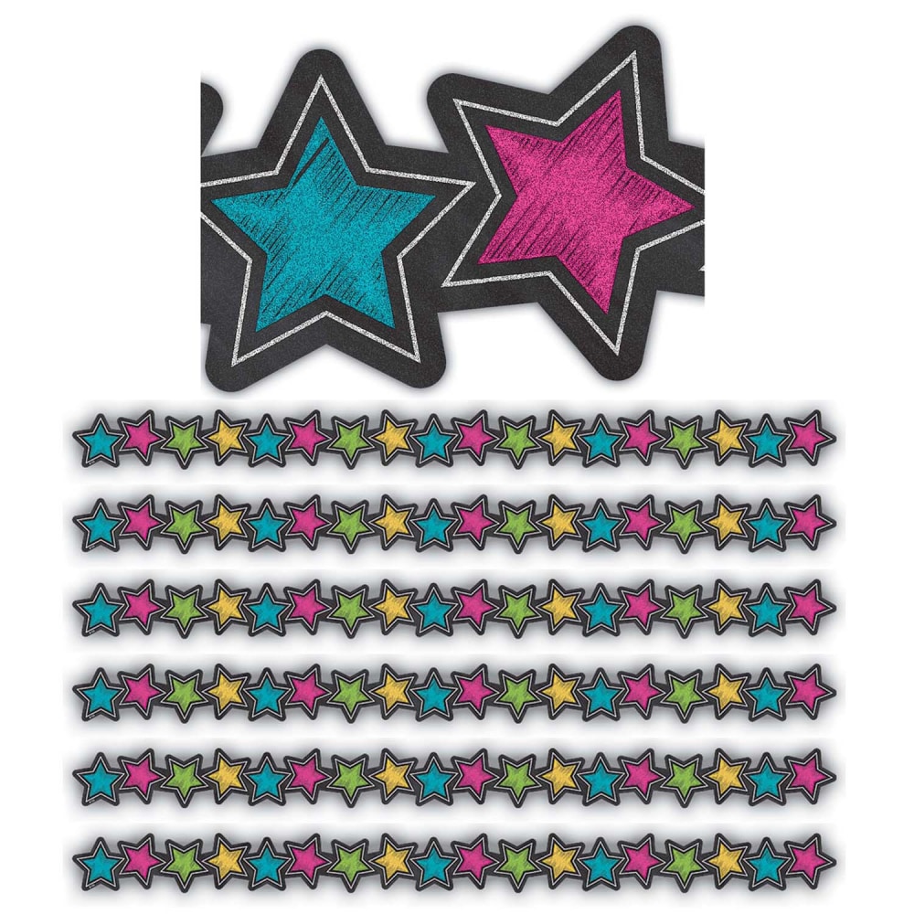 Teacher Created Resources® Die-Cut Border Trim, Chalkboard