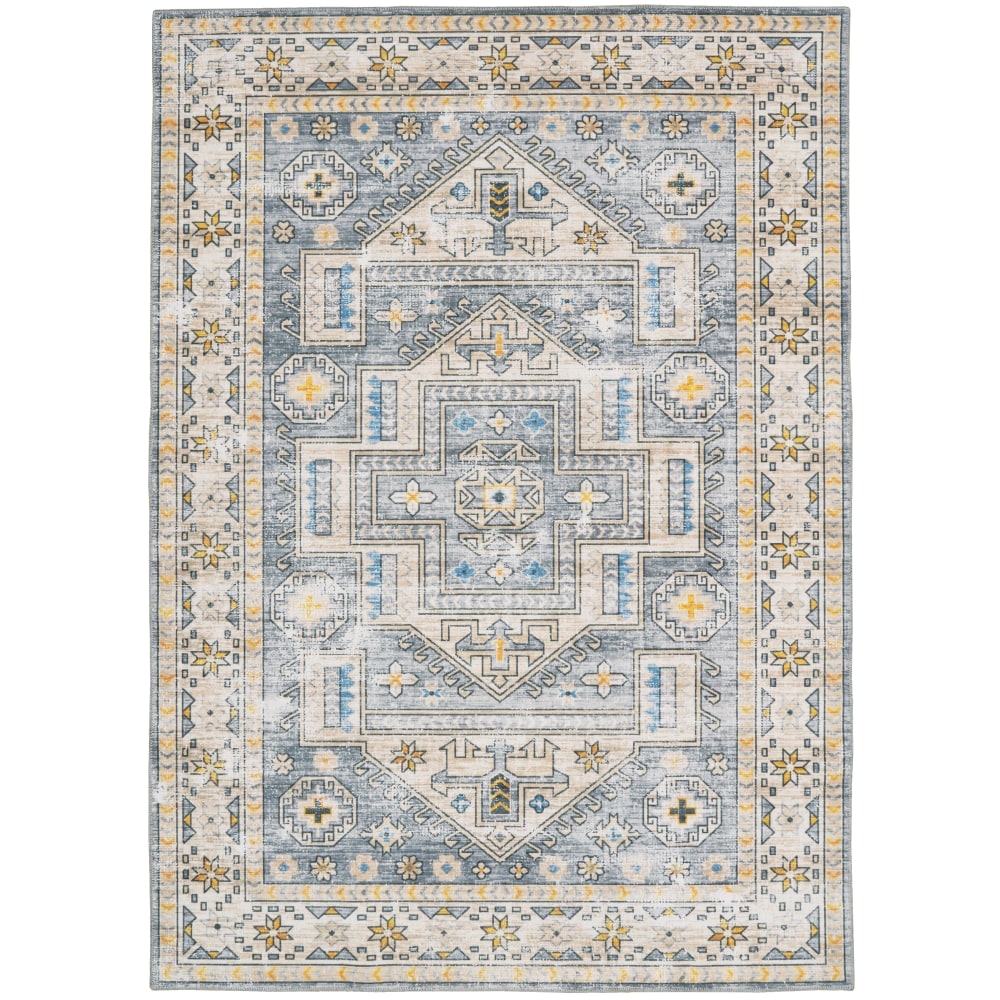 Linon Washable Indoor Rug, Runa, 5&#x27; x 7&#x27;,
