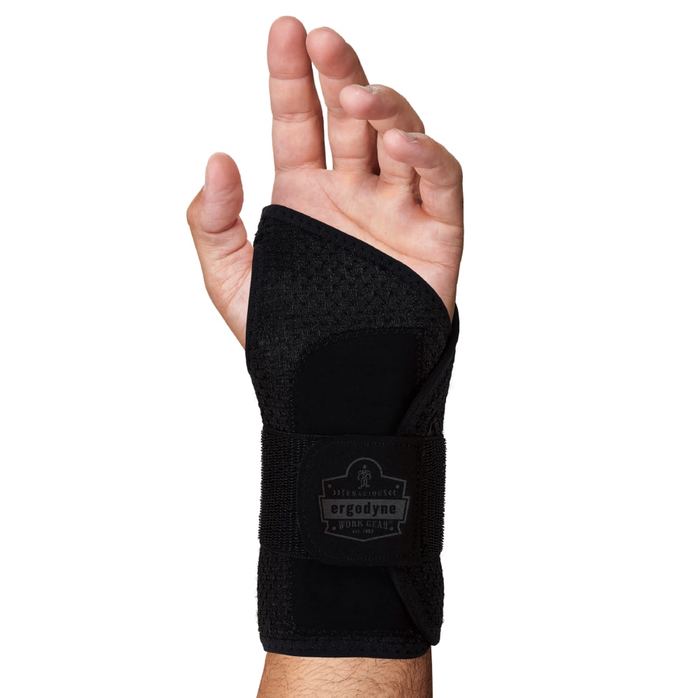Ergodyne ProFlex 4005 Wrist Brace Support, Single Strap,