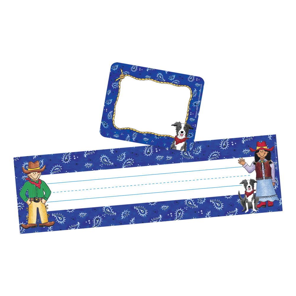 Barker Creek Name Tag And Name Plate Set,