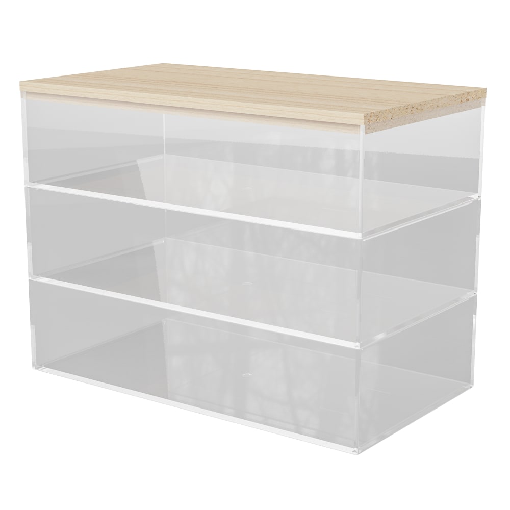Martha Stewart Brody Plastic Storage Organizer Bins With