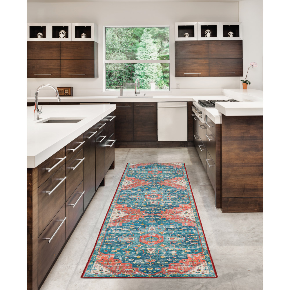 Linon Washable Indoor Rug, Julian, 2&#x27; x 8&#x27;,