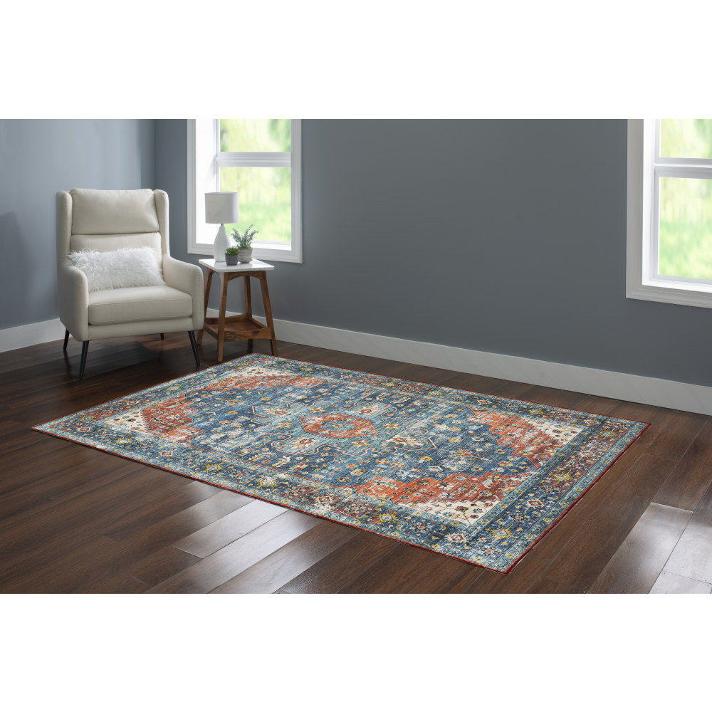 Linon Washable Indoor Rug, Julian, 5&#x27; x 7&#x27;,