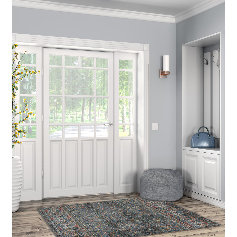 Linon Washable Indoor Rug, Malin, 3&#x27; x 5&#x27;,
