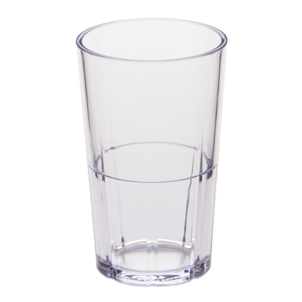 Cambro Lido Styrene Tumblers, 5 Oz, Clear, Pack