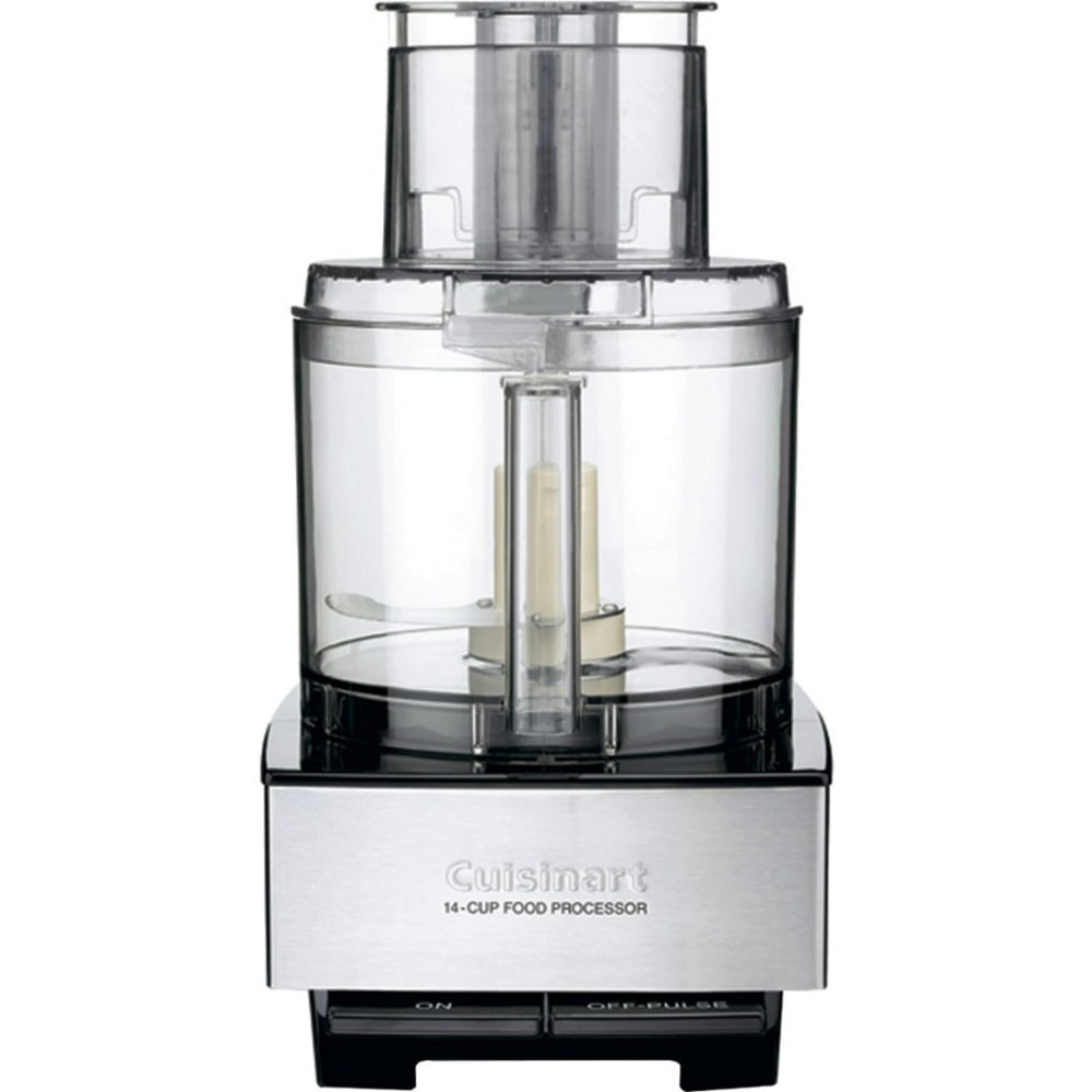 Cuisinart Custom 14-Cup Food Processor, Brushed Silver, Total