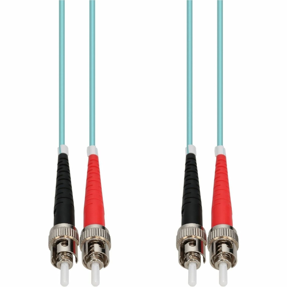 AddOn 30m ST OM4 Aqua Patch Cable -