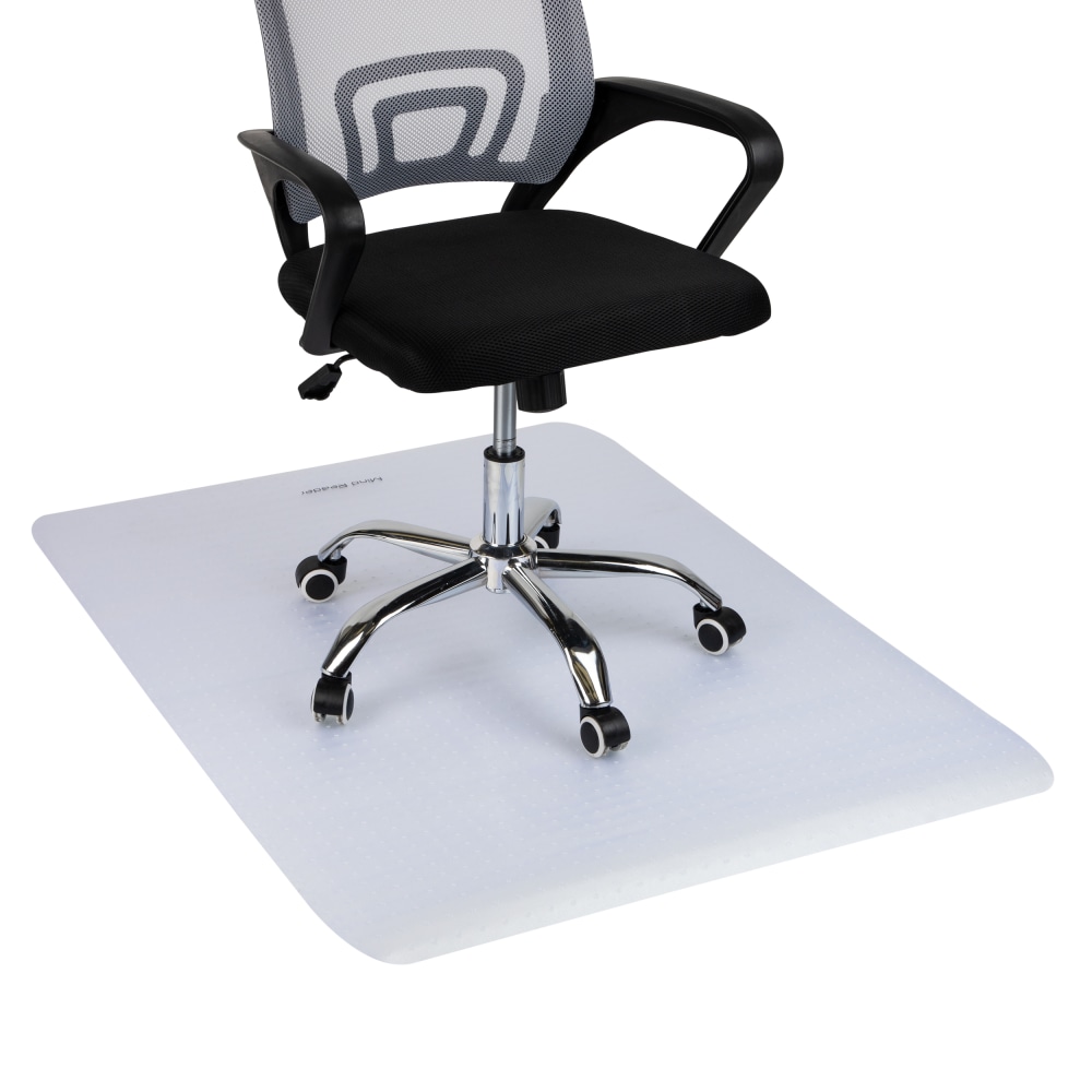 Mind Reader Office Chair Mat for Carpet Grips,