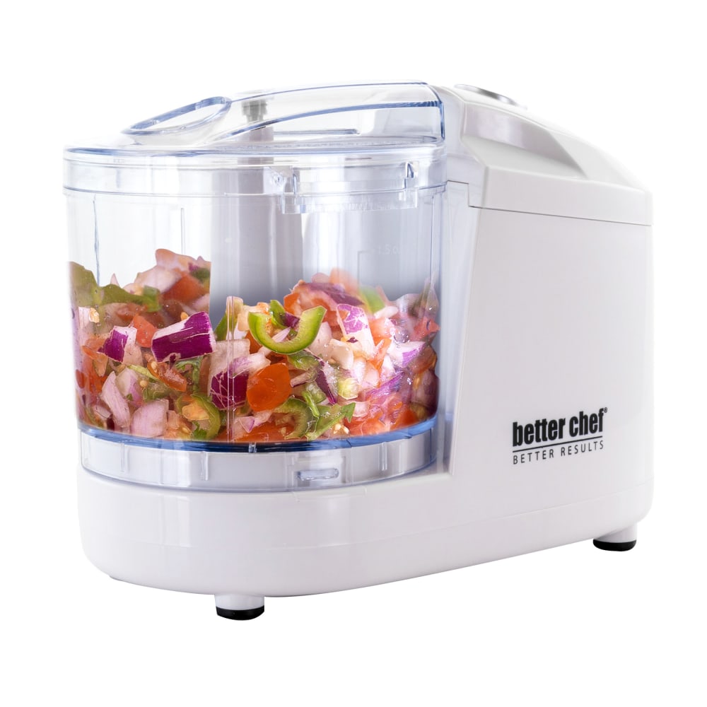Better Chef Compact Chopper, 12 Oz, White