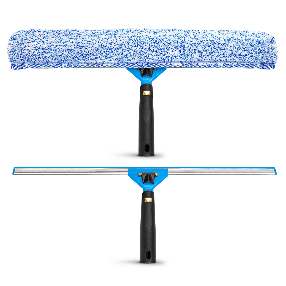 Gritt Commercial Swivel Window Washing Kit With Squeegee
