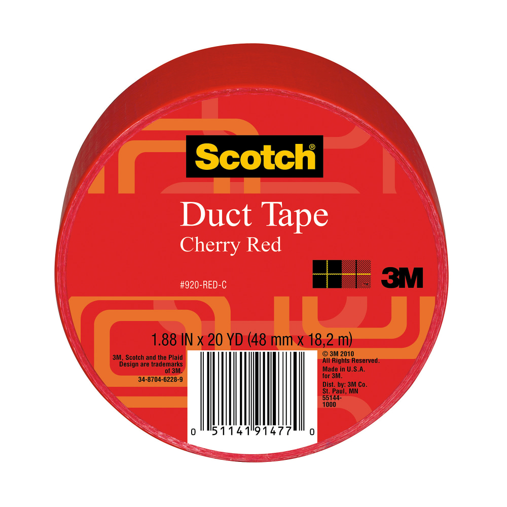 Scotch® Colored Duct Tape, 1 7/8" x 20