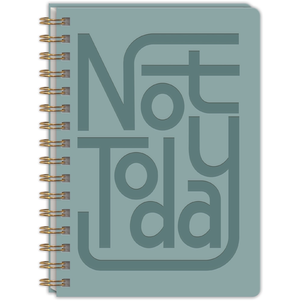 Lady Jayne Vegan Leather Softcover Spiral Journal, 6-1/4"