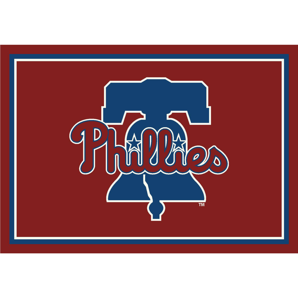 Imperial MLB Spirit Rug, 4&#x27; x 6&#x27;, Philadelphia