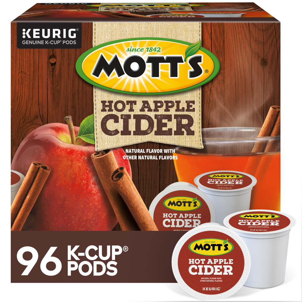 Mott&#x27;s Apple Cider Keurig Single-Serve K-Cup Pods, 24
