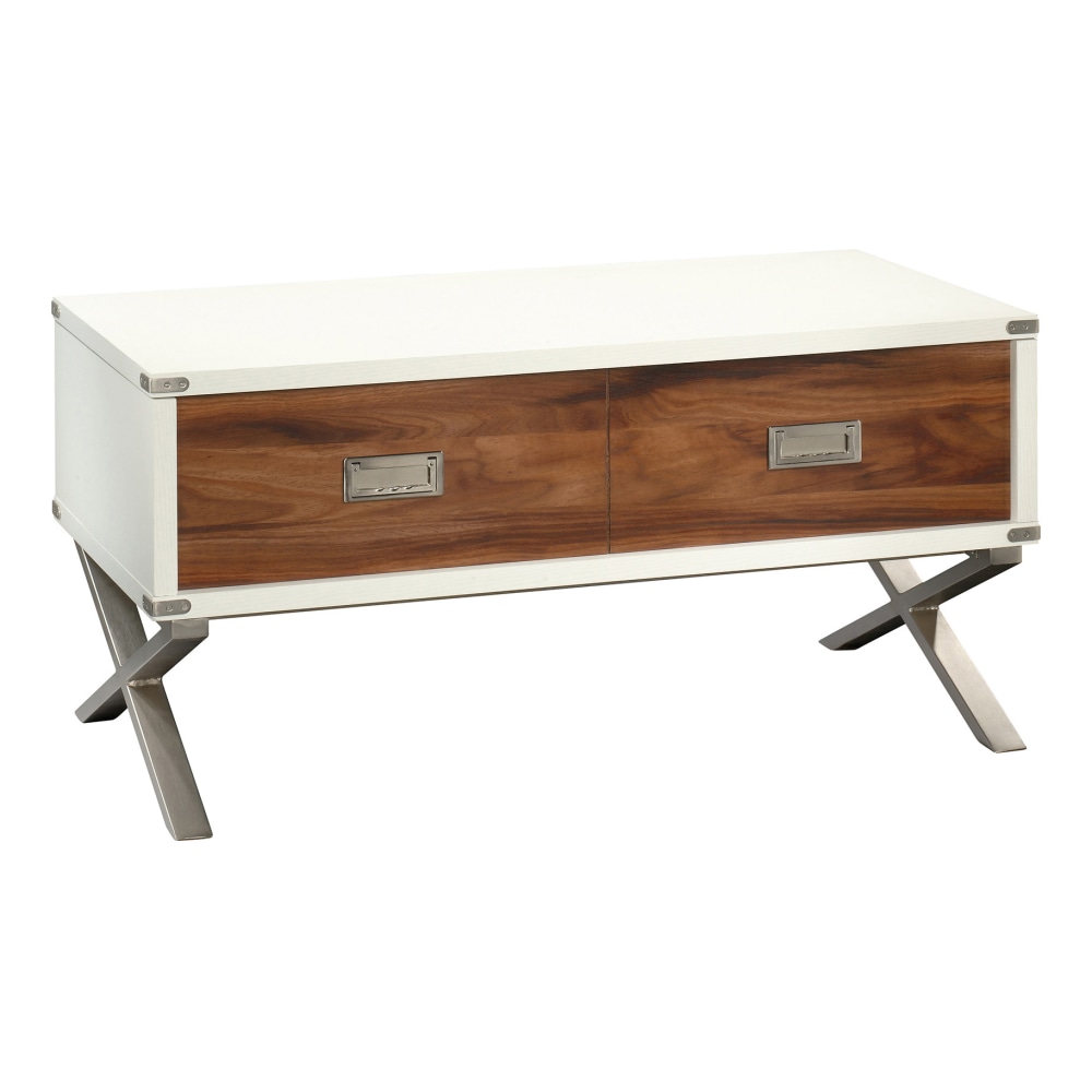 Sauder® Vista Key Lift-Top Coffee Table, Pearl Oak/Blaze