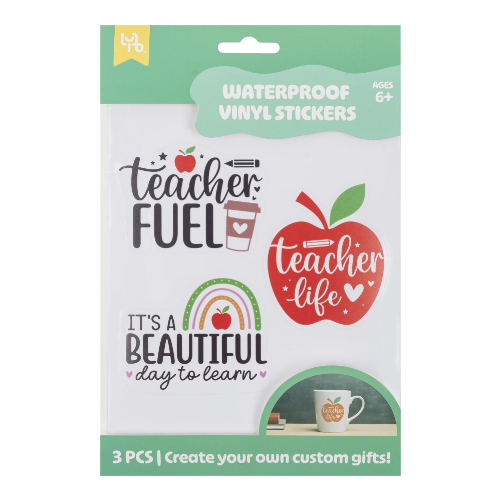 Little Yellow Bicycle® Teacher Appreciation Stickers, Medium