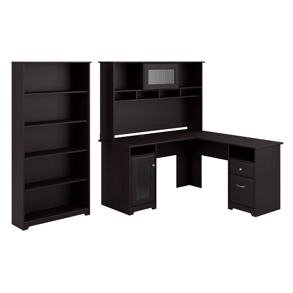 Bush Business Furniture Cabot 60"W L-Shaped Corner Desk
