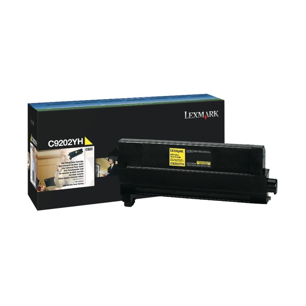 Lexmark™ C9202YH Yellow Toner Cartridge