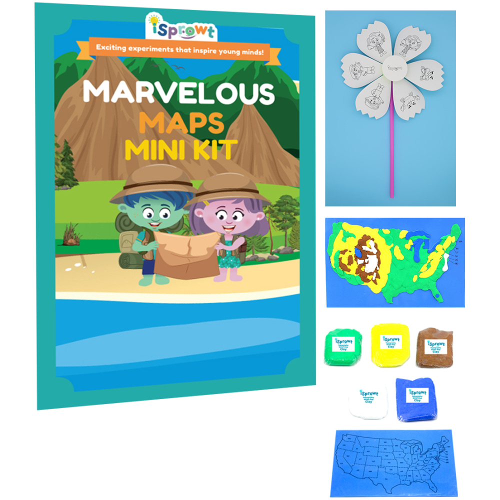 iSprowt Mini Class STEM Kits, Marvelous Maps, Pack
