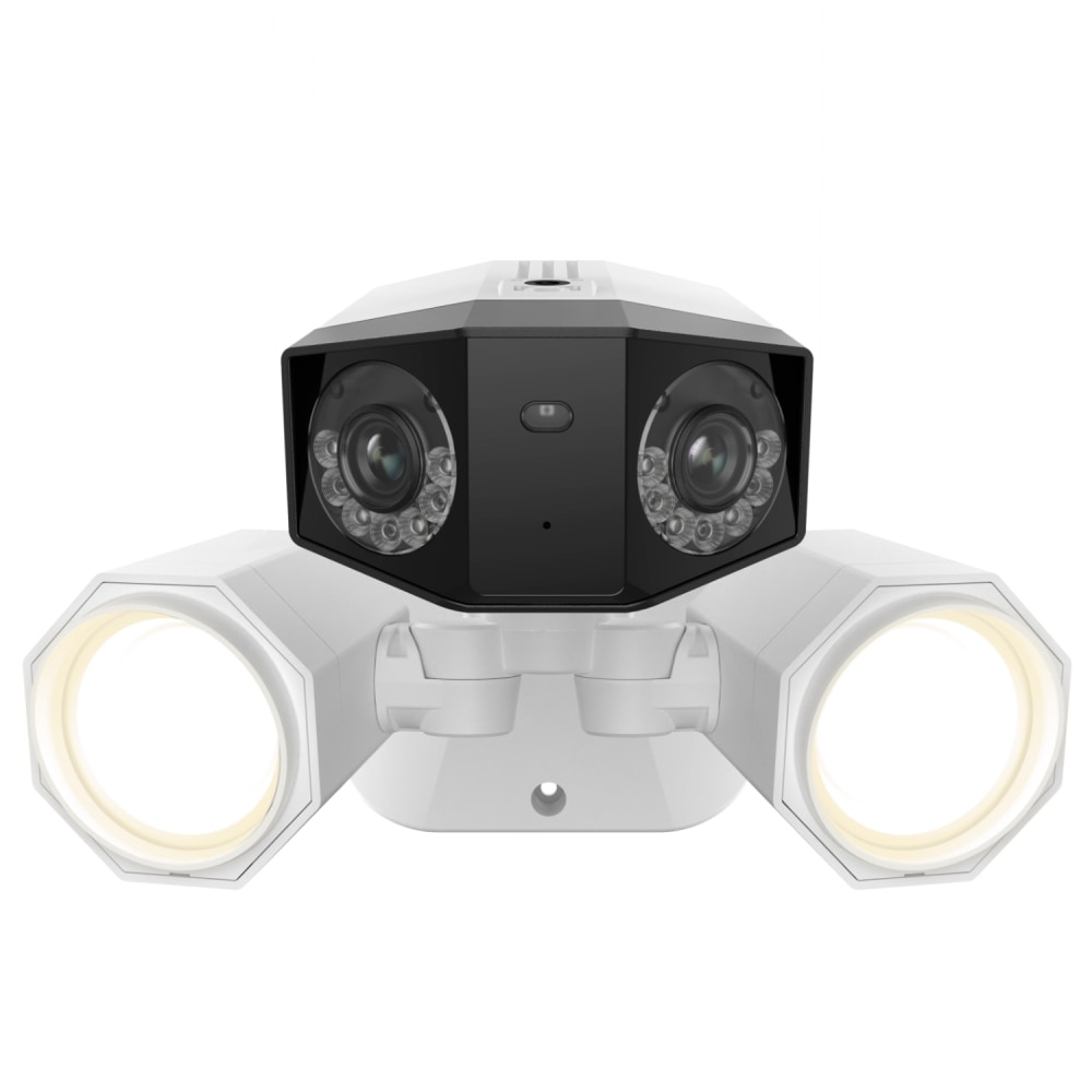 Reolink WiFi-Outdoor 4K Dual-Lens 180° Panorama Security Camera,