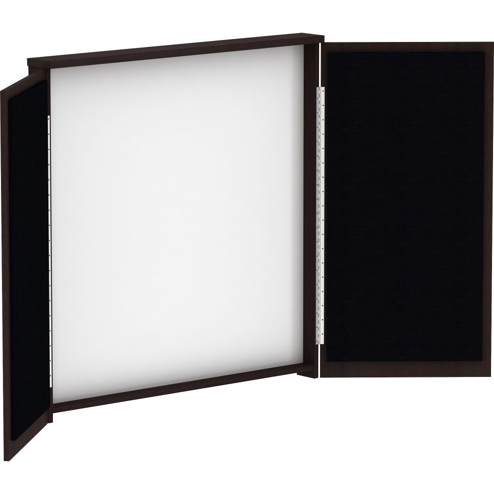 Lorell® Dry-Erase Whiteboard Presentation Cabinet, 47-5/16"H