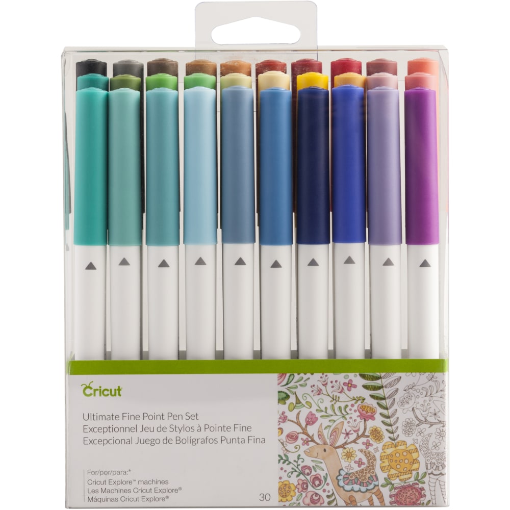 Cricut Ultimate Fine Point Pen Set, Assorted Colors,
