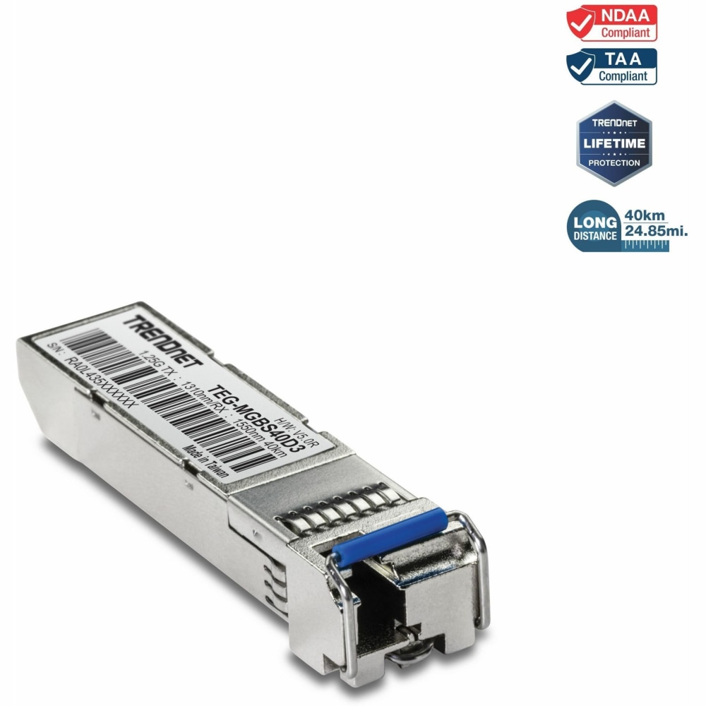 Trendnet Mini-Mode Lc Module 1310(40Km), Tegmgbs40D3
