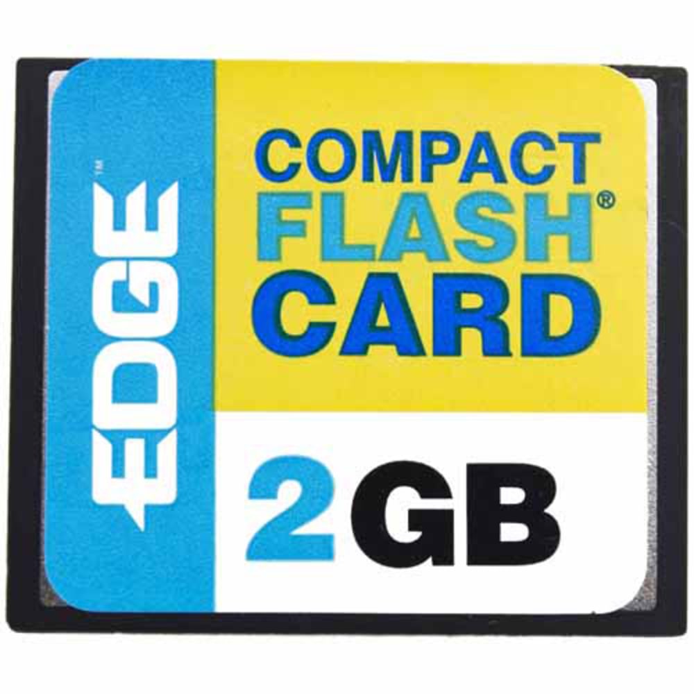 EDGE Tech 2GB Digital Media CompactFlash Card -