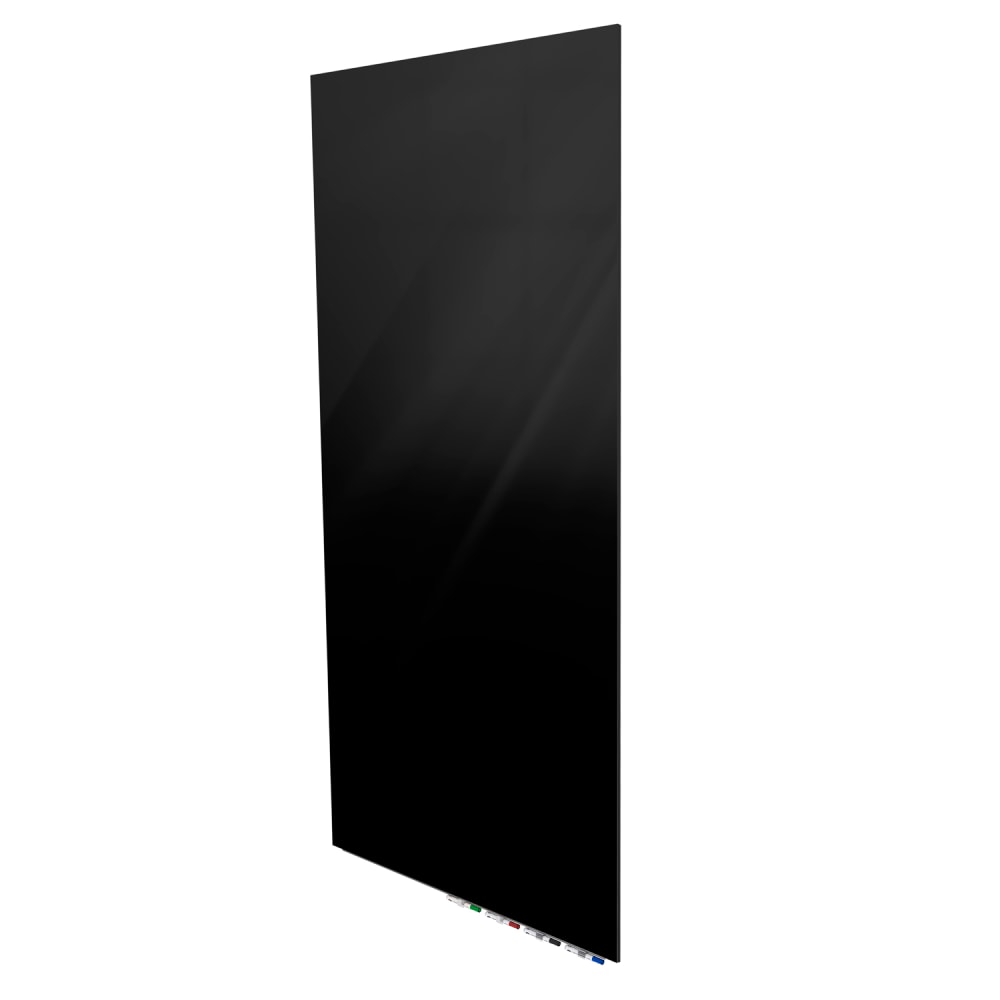 Ghent Aria Low-Profile Magnetic Glass Whiteboard, 120" x