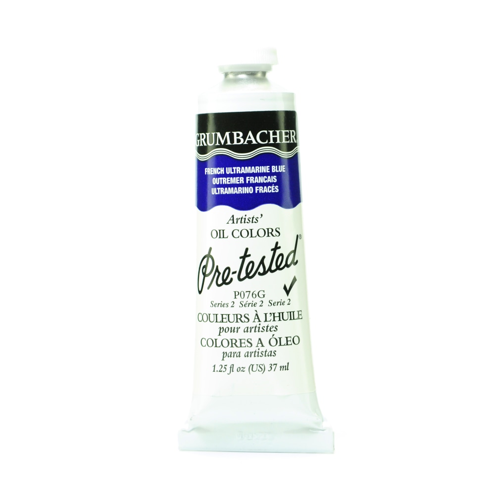 Grumbacher P076 Pre-Tested Artists&#x27; Oil Colors, 1.25 Oz,