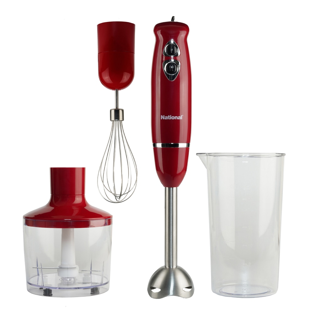 National® 500-Watt Multi-Purpose 4-In-1 Immersion Blender With