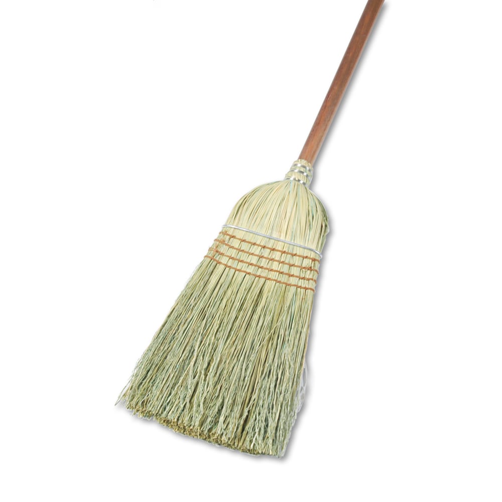 Boardwalk Yucca Corn Fiber Warehouse Brooms, 56", Natural,