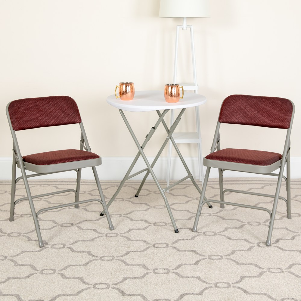 Flash Furniture HERCULES Series Curved Triple Braced &